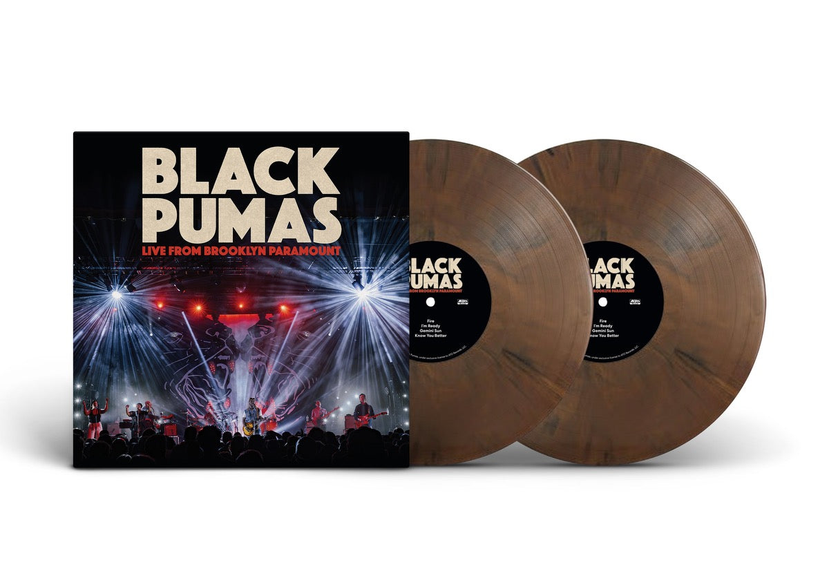 BLACK PUMAS - LIVE FROM BROOKLYN PARAMOUNT - BROOKLYN BROWN STONE VINYL